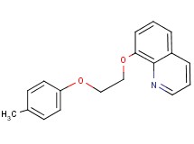 8-[2-(4-methylphenoxy)ethoxy]quinoline