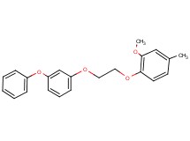 2-methoxy-4-methyl-1-[2-(3-phenoxyphenoxy)ethoxy]benzene