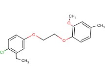1-chloro-2-ethyl-4-[2-(2-methoxy-4-methylphenoxy)ethoxy]benzene