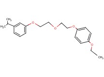 1-{2-[2-(4-ethoxyphenoxy)ethoxy]ethoxy}-3-isopropylbenzene