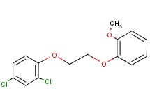 2,4-dichloro-1-[2-(2-methoxyphenoxy)ethoxy]benzene