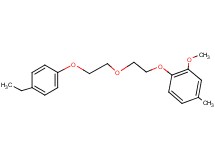 1-{2-[2-(4-ethylphenoxy)ethoxy]ethoxy}-2-methoxy-4-methylbenzene