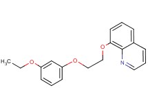 8-[2-(3-ethoxyphenoxy)ethoxy]quinoline