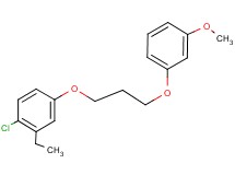 1-chloro-2-ethyl-4-[3-(3-methoxyphenoxy)propoxy]benzene