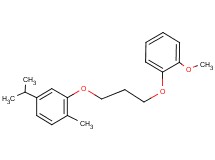 4-isopropyl-2-[3-(2-methoxyphenoxy)propoxy]-1-methylbenzene