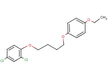 2,4-dichloro-1-[4-(4-ethoxyphenoxy)butoxy]benzene