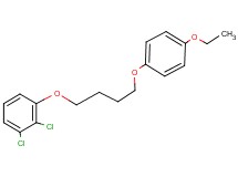 1,2-dichloro-3-[4-(4-ethoxyphenoxy)butoxy]benzene