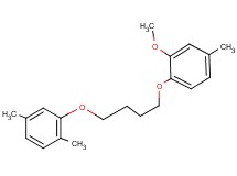 1-[4-(2,5-dimethylphenoxy)butoxy]-2-methoxy-4-methylbenzene