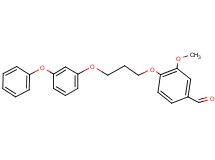 3-methoxy-4-[3-(3-phenoxyphenoxy)propoxy]benzaldehyde