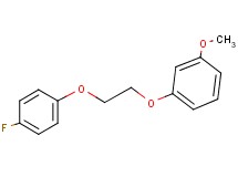 1-[2-(4-fluorophenoxy)ethoxy]-3-methoxybenzene