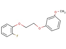 1-fluoro-2-[2-(3-methoxyphenoxy)ethoxy]benzene