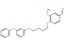 3-methoxy-4-[4-(3-phenoxyphenoxy)butoxy]benzaldehyde