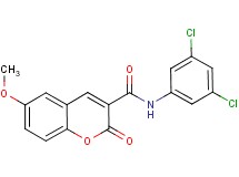 N-(3,5-dichlorophenyl)-6-methoxy-2-oxo-2H-chromene-3-carboxamide