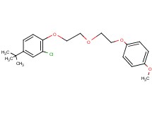 4-tert-butyl-2-chloro-1-{2-[2-(4-methoxyphenoxy)ethoxy]ethoxy}benzene