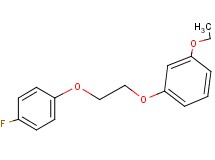 1-ethoxy-3-[2-(4-fluorophenoxy)ethoxy]benzene