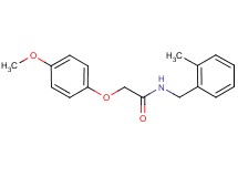 2-(4-methoxyphenoxy)-N-(2-methylbenzyl)acetamide