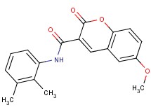 N-(2,3-dimethylphenyl)-6-methoxy-2-oxo-2H-chromene-3-carboxamide