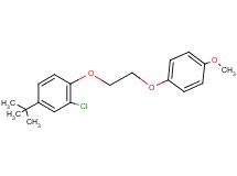 4-tert-butyl-2-chloro-1-[2-(4-methoxyphenoxy)ethoxy]benzene