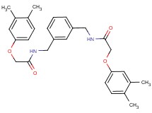 N,N'-[1,3-phenylenebis(methylene)]bis[2-(3,4-dimethylphenoxy)acetamide]