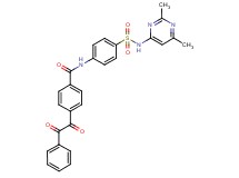 N-(4-{[(2,6-dimethyl-4-pyrimidinyl)amino]sulfonyl}phenyl)-4-[oxo(phenyl)acetyl]benzamide