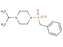 1-(benzylsulfonyl)-4-isopropylpiperazine oxalate