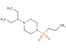 1-(1-ethylpropyl)-4-(propylsulfonyl)piperazine oxalate