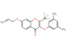 7-(allyloxy)-3-(3,5-dimethylphenoxy)-2-(trifluoromethyl)-4H-chromen-4-one