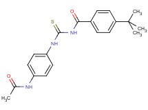 N-({[4-(acetylamino)phenyl]amino}carbonothioyl)-4-tert-butylbenzamide