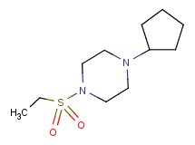 1-cyclopentyl-4-(ethylsulfonyl)piperazine oxalate