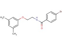4-bromo-N-[2-(3,5-dimethylphenoxy)ethyl]benzamide