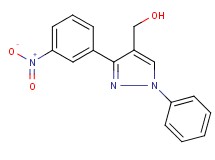 [3-(3-nitrophenyl)-1-phenyl-1H-pyrazol-4-yl]methanol