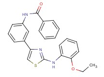 N-(3-{2-[(2-ethoxyphenyl)amino]-1,3-thiazol-4-yl}phenyl)benzamide