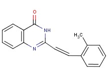 2-[2-(2-methylphenyl)vinyl]-4(3H)-quinazolinone