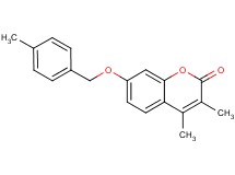 3,4-dimethyl-7-[(4-methylbenzyl)oxy]-2H-chromen-2-one