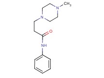 3-(4-methyl-1-piperazinyl)-N-phenylpropanamide