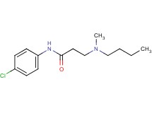 N~3~-butyl-N~1~-(4-chlorophenyl)-N~3~-methyl-beta-alaninamide hydrochloride
