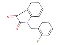 1-(2-fluorobenzyl)-1H-indole-2,3-dione