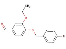4-[(4-bromobenzyl)oxy]-3-ethoxybenzaldehyde