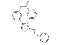 N-{3-[2-(benzylamino)-1,3-thiazol-4-yl]phenyl}benzamide