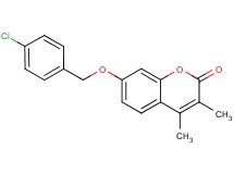 7-[(4-chlorobenzyl)oxy]-3,4-dimethyl-2H-chromen-2-one