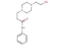 3-[4-(2-hydroxyethyl)-1-piperazinyl]-N-phenylpropanamide