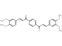 1,1'-(1,4-phenylene)bis[3-(3,4-dimethoxyphenyl)-2-propen-1-one]