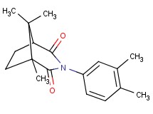 3-(3,4-dimethylphenyl)-1,8,8-trimethyl-3-azabicyclo[3.2.1]octane-2,4-dione