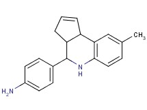 4-(8-methyl-3a,4,5,9b-tetrahydro-3H-cyclopenta[c]quinolin-4-yl)aniline