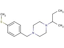 1-sec-butyl-4-[4-(methylthio)benzyl]piperazine oxalate