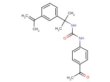 N-(4-acetylphenyl)-N'-[1-(3-isopropenylphenyl)-1-methylethyl]urea