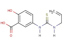 5-{[(allylamino)carbonothioyl]amino}-2-hydroxybenzoic acid