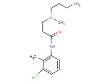 N~3~-butyl-N~1~-(3-chloro-2-methylphenyl)-N~3~-methyl-beta-alaninamide