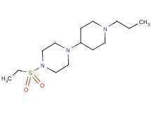 1-(ethylsulfonyl)-4-(1-propyl-4-piperidinyl)piperazine oxalate