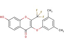 3-(3,5-dimethylphenoxy)-7-hydroxy-2-(trifluoromethyl)-4H-chromen-4-one